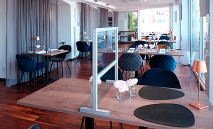 Hygieneschutz im Restaurant
