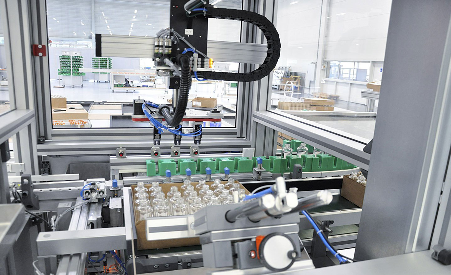 Flaschensortiermaschine